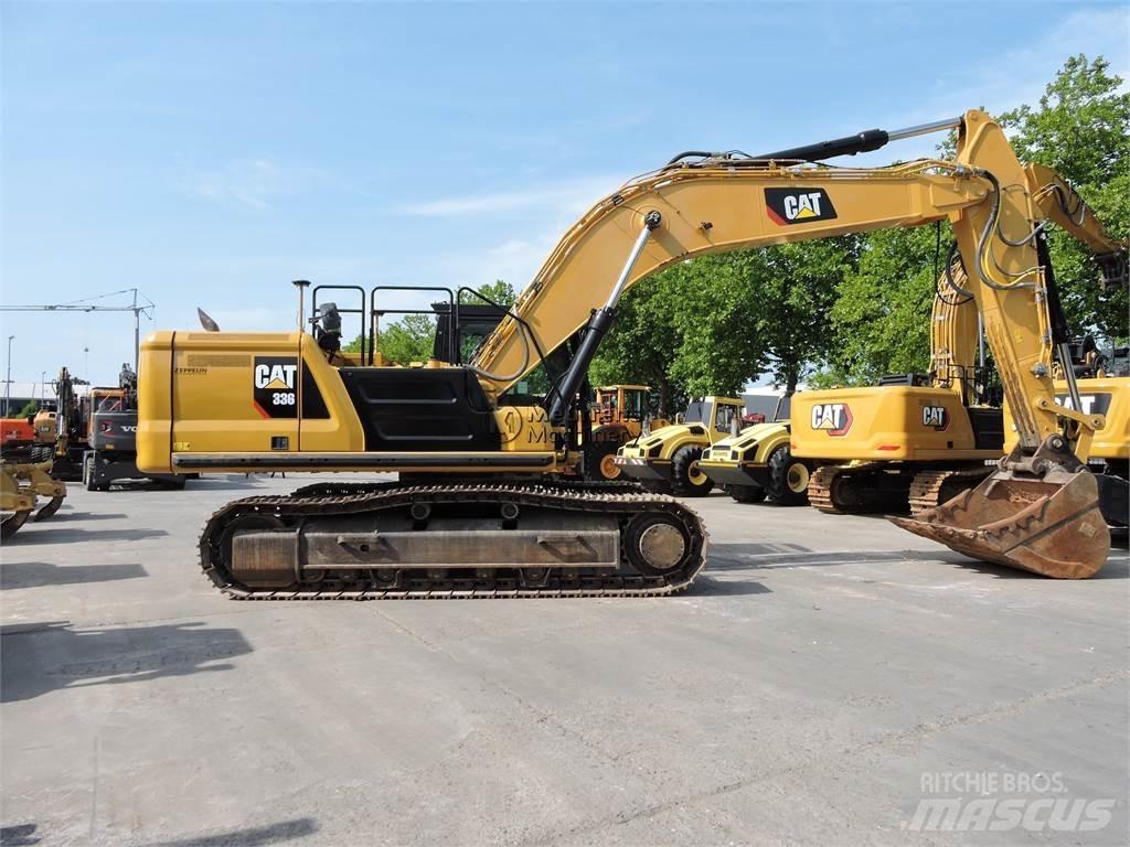 CAT 336 + GPS Pásová rýpadla