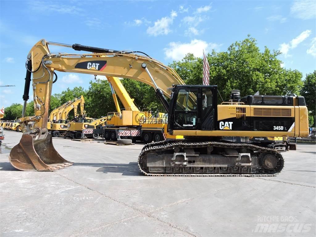 CAT 345D Pásová rýpadla