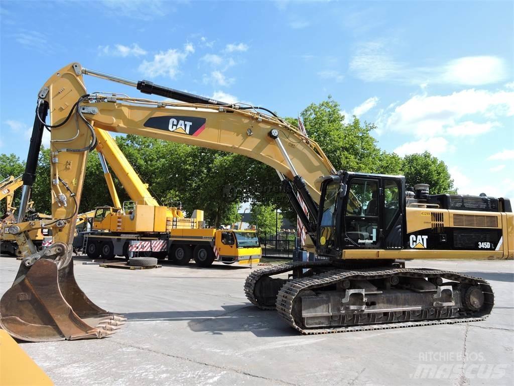 CAT 345D Pásová rýpadla