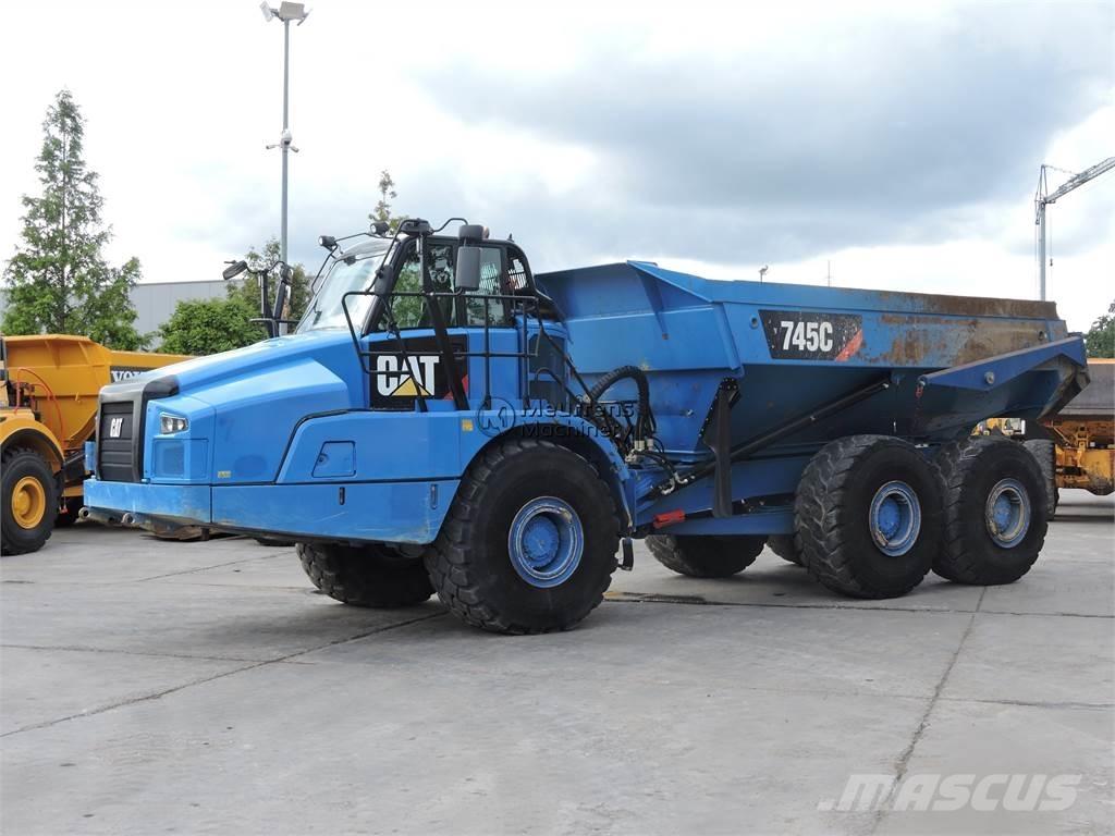 CAT 745C TAILGATE Kloubové dempry
