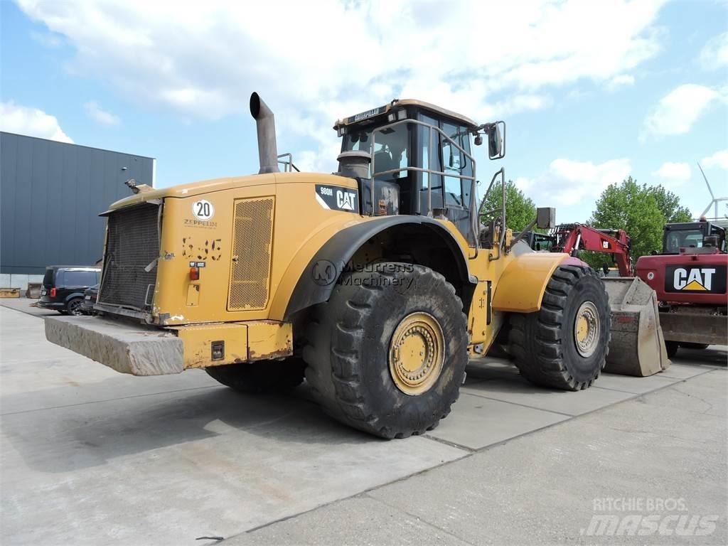 CAT 980H Kolové nakladače