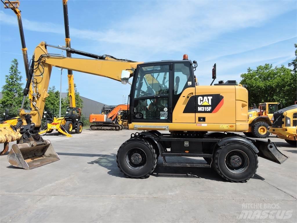 CAT M315 Kolová rýpadla