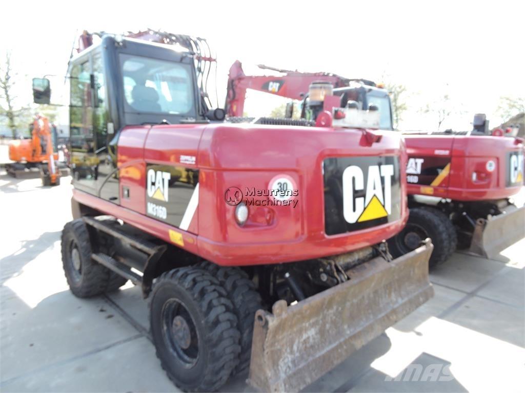 CAT M316D ROTOTILT Kolová rýpadla