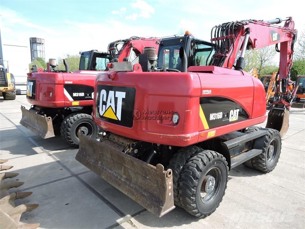 CAT M316D ROTOTILT Kolová rýpadla