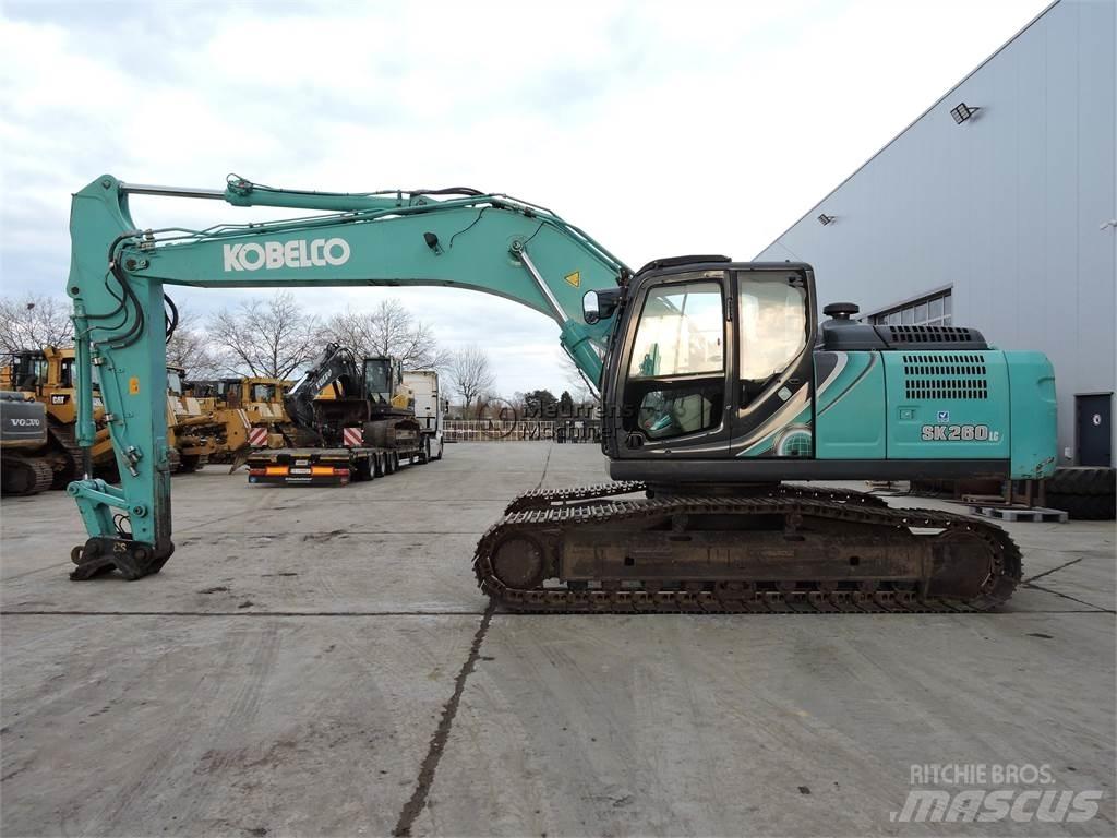 Kobelco SK260 Pásová rýpadla
