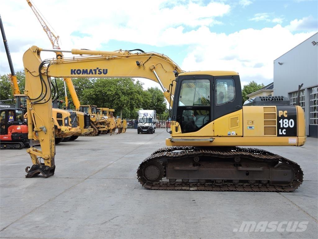 Komatsu PC180LX-7 Pásová rýpadla