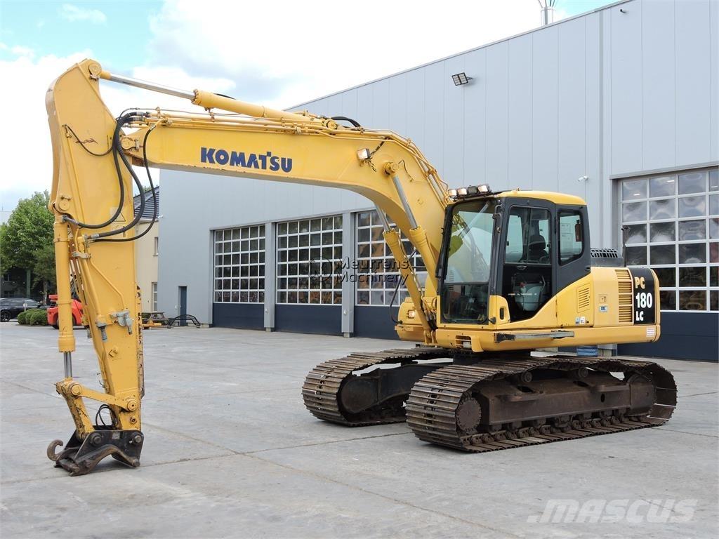Komatsu PC180LX-7 Pásová rýpadla