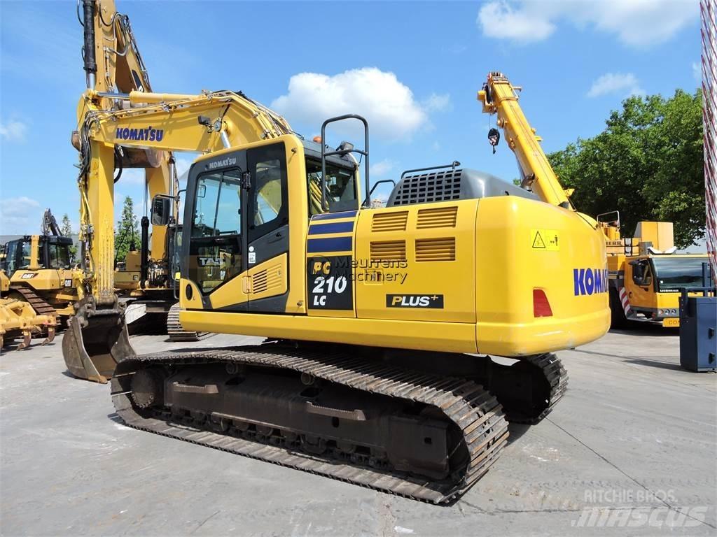 Komatsu PC210LC-10 Pásová rýpadla