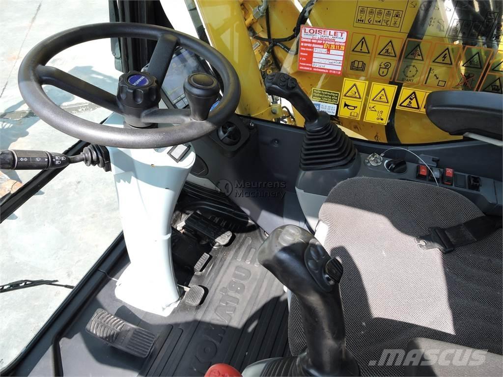 Komatsu PW148 Kolová rýpadla