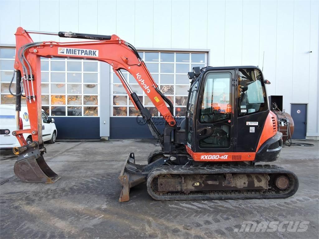Kubota KX080 Stavebnictví - ostatní
