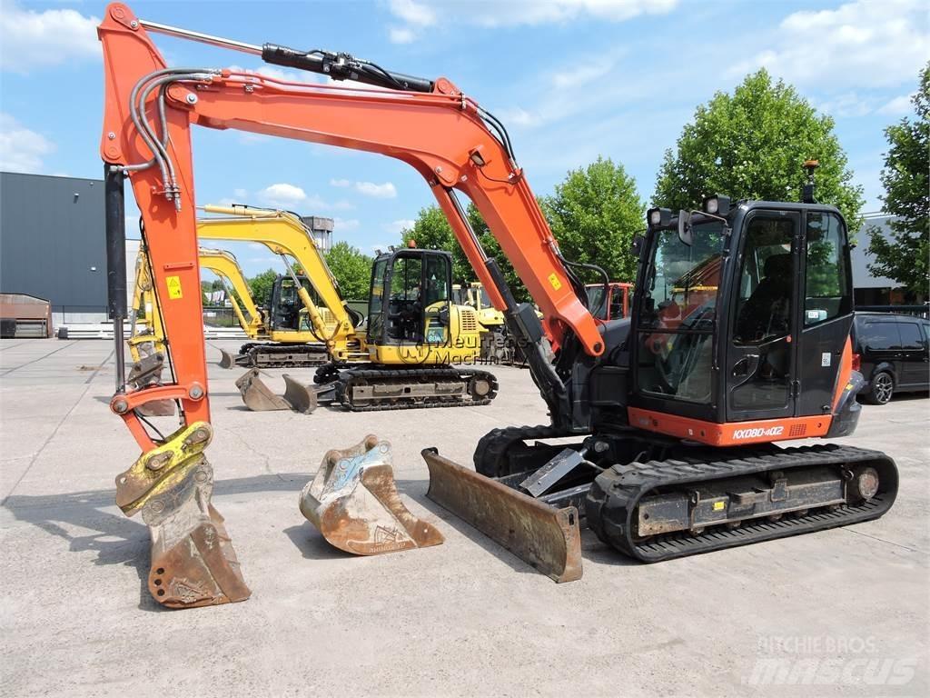 Kubota KX080-4 Stavebnictví - ostatní