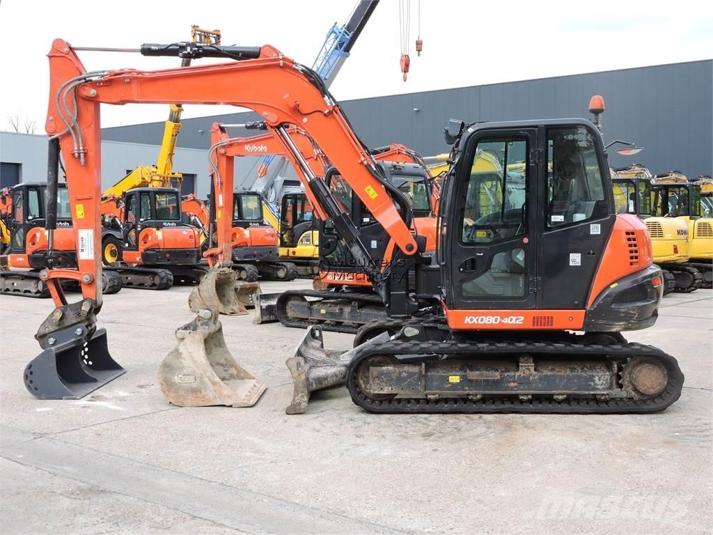 Kubota KX080-4 Stavebnictví - ostatní