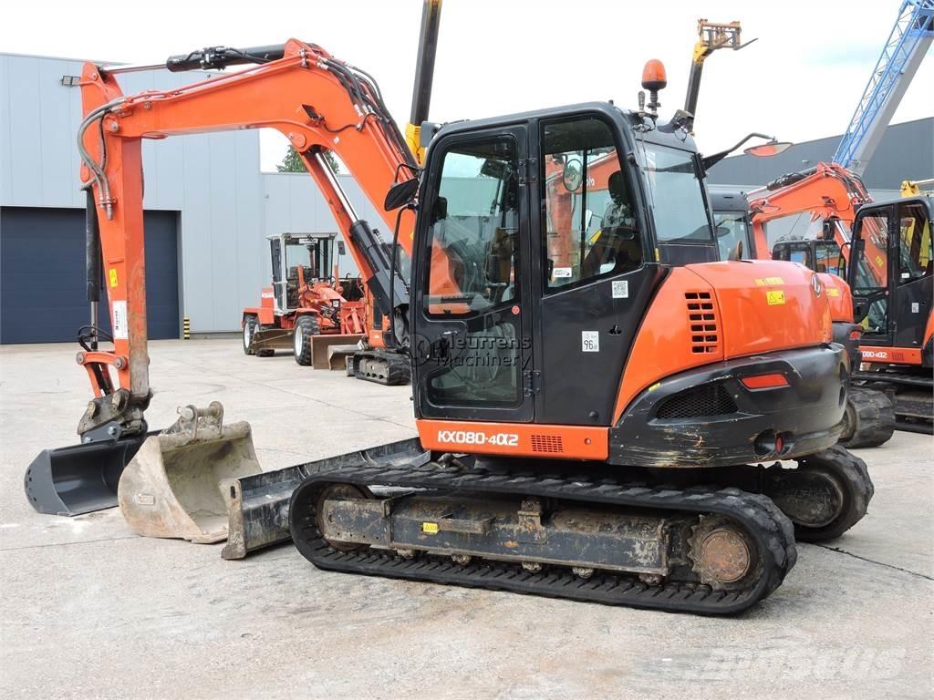 Kubota KX080-4 Stavebnictví - ostatní