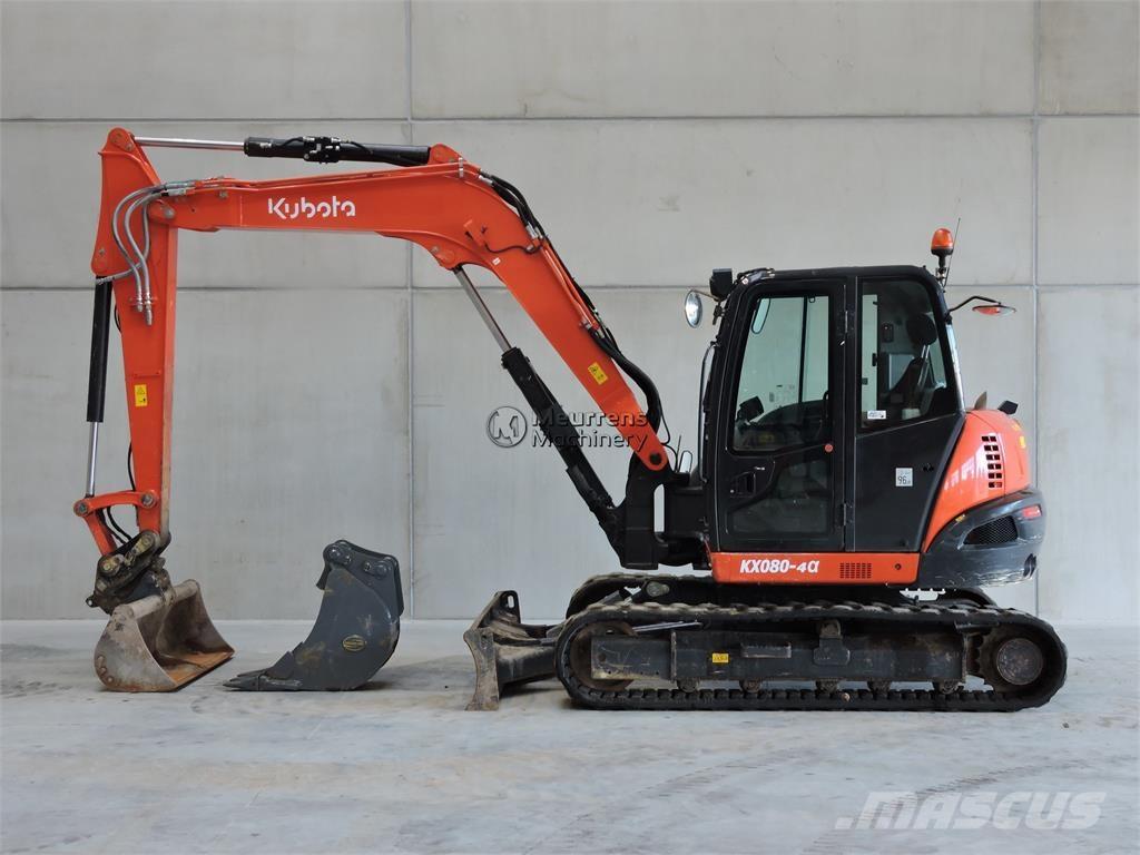 Kubota KX080-4 Stavebnictví - ostatní