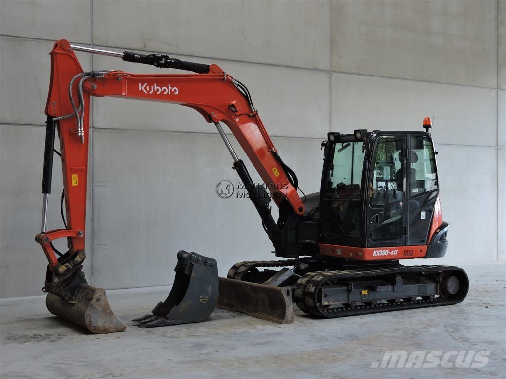 Kubota KX080-4 Stavebnictví - ostatní