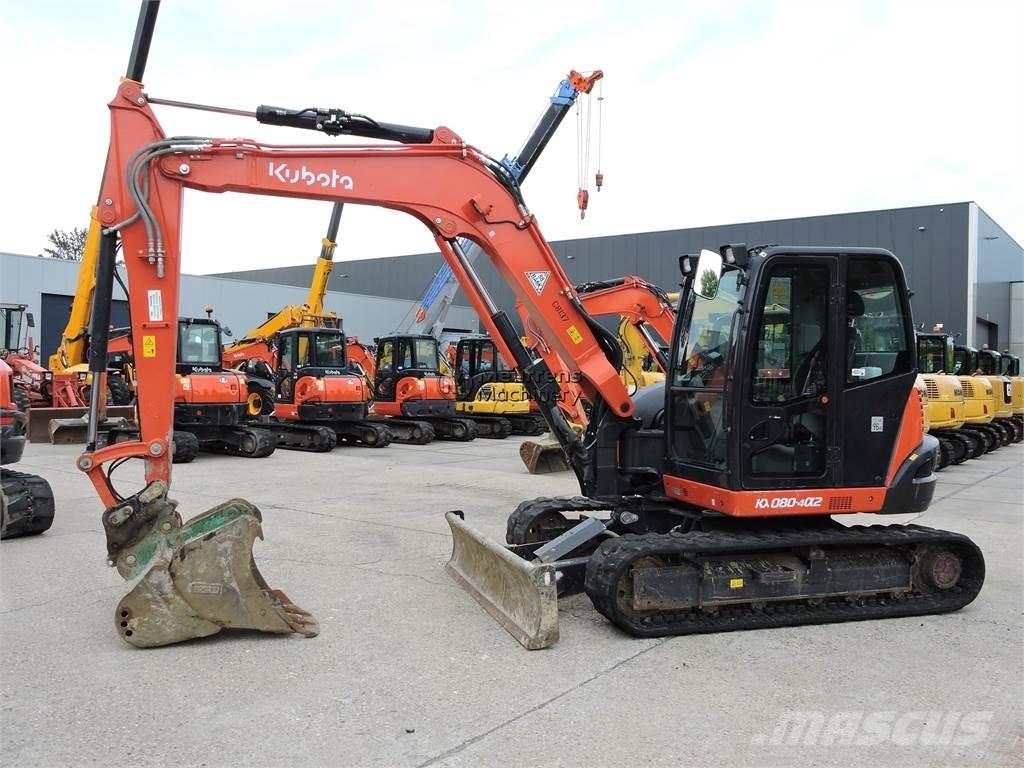 Kubota KX080-4 Stavebnictví - ostatní
