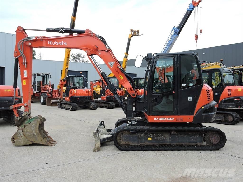 Kubota KX080-4 Stavebnictví - ostatní
