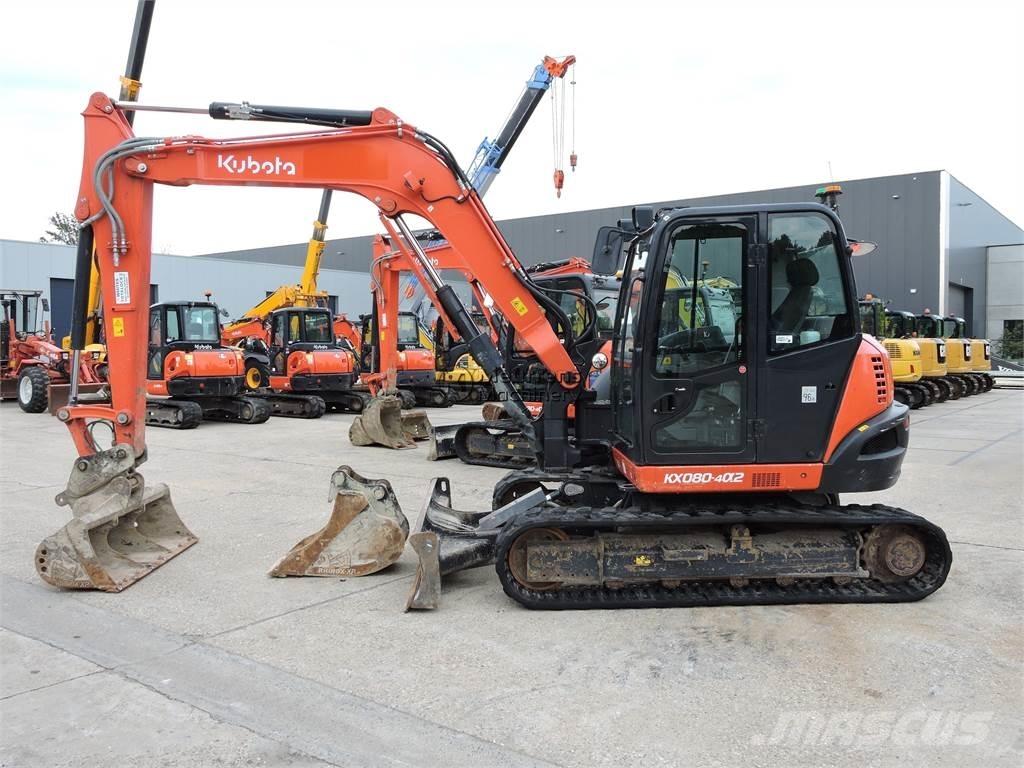 Kubota KX080-4 Stavebnictví - ostatní