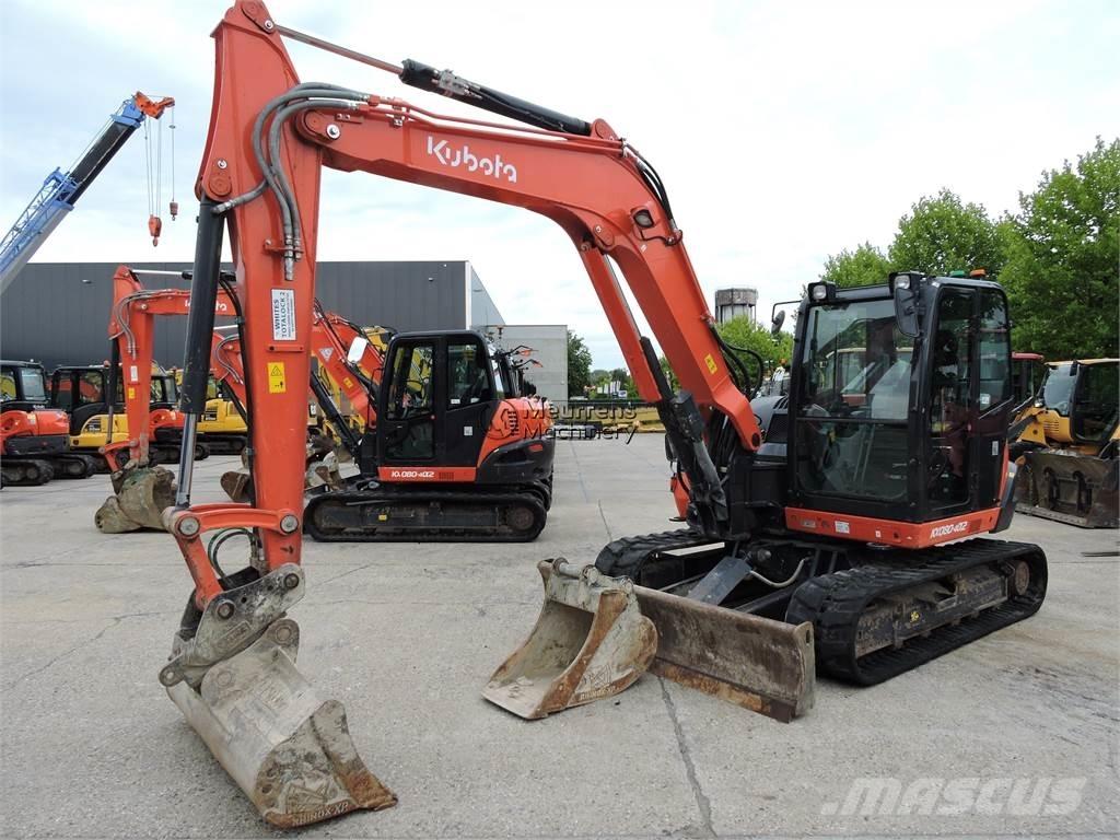 Kubota KX080-4 Stavebnictví - ostatní