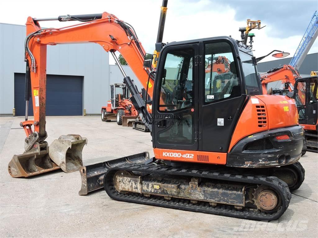 Kubota KX080-4 Stavebnictví - ostatní