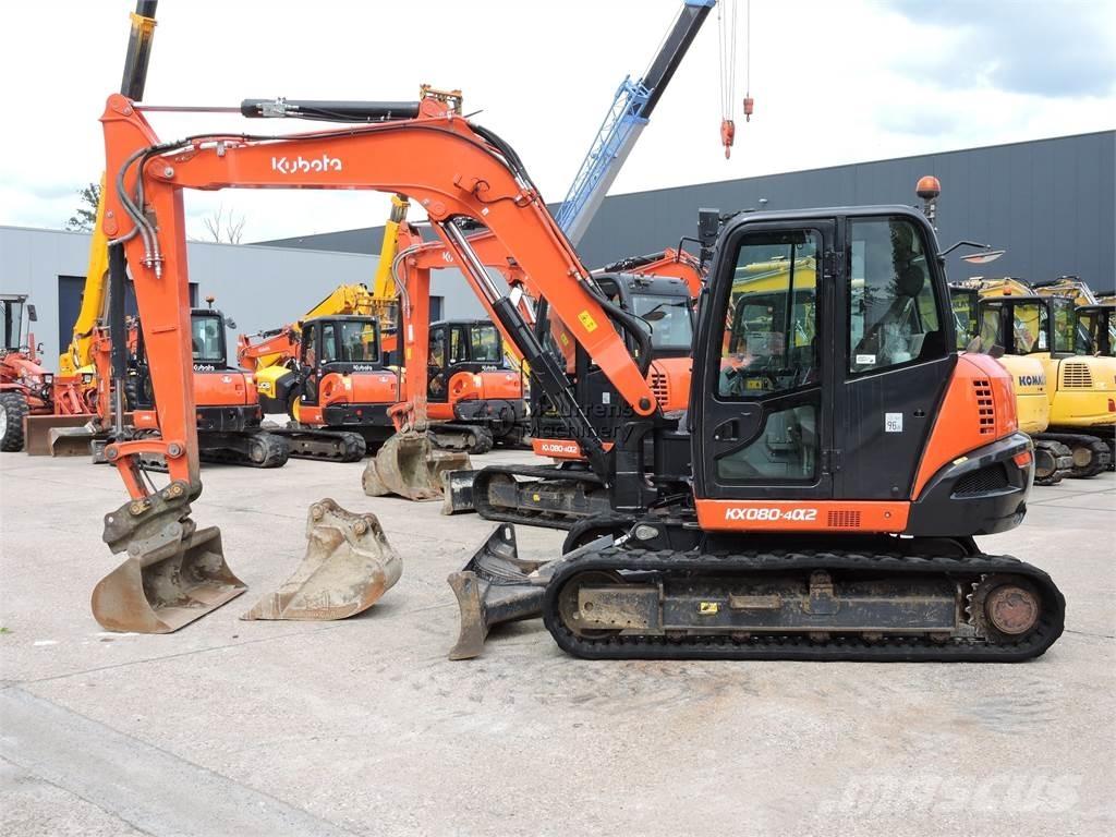 Kubota KX080-4 Stavebnictví - ostatní