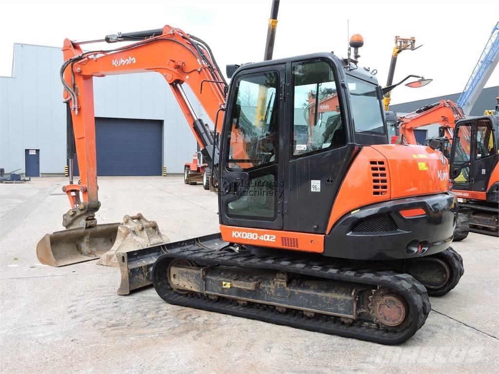 Kubota KX080-4 Stavebnictví - ostatní