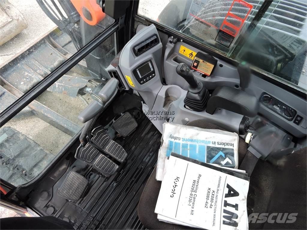 Kubota KX080-4 Stavebnictví - ostatní