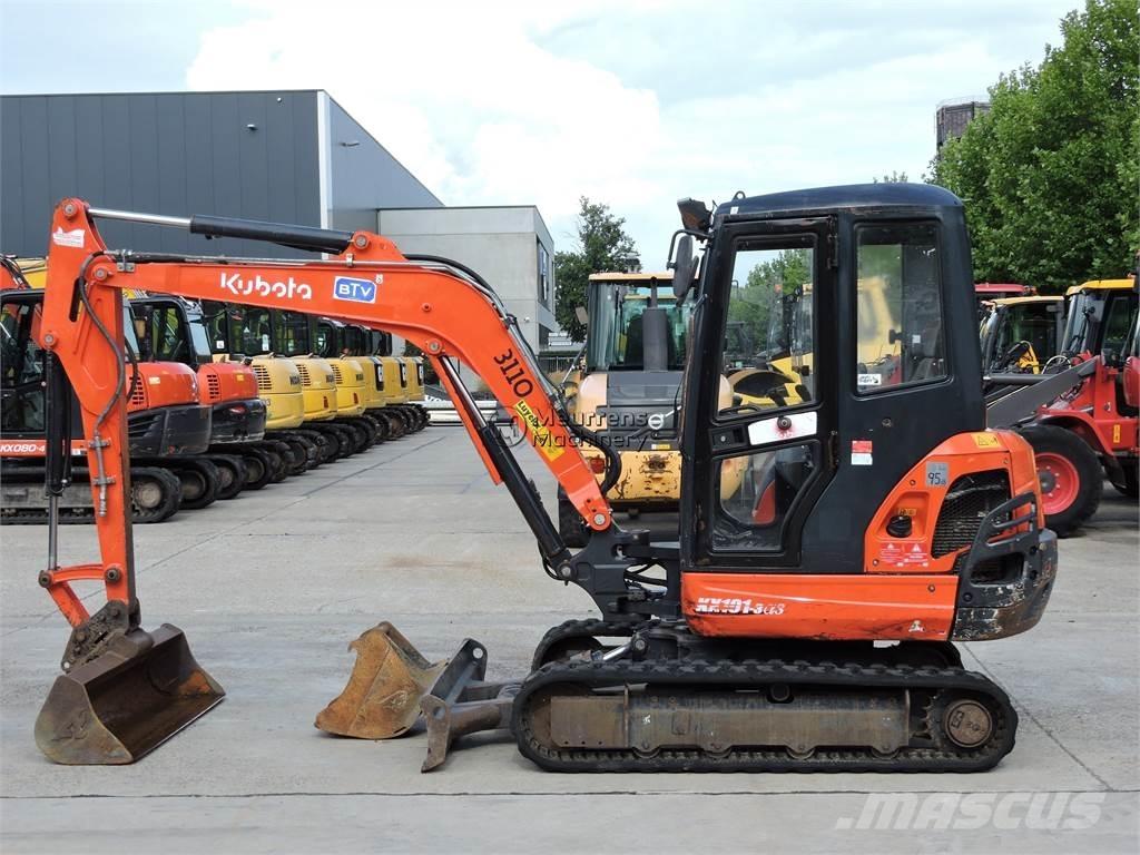 Kubota KX101 Stavebnictví - ostatní