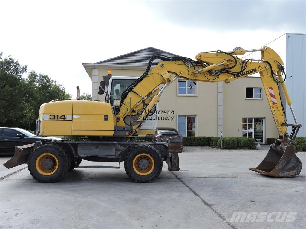 Liebherr A314 Kolová rýpadla