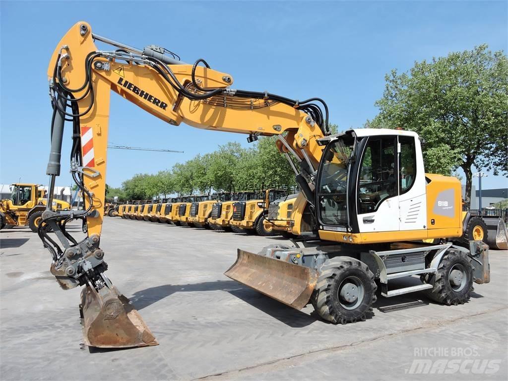 Liebherr A918 Kolová rýpadla