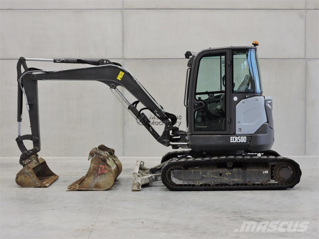 Volvo ECR50D 4 BUCKET Stavebnictví - ostatní