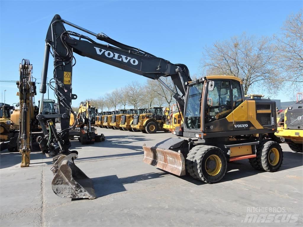 Volvo EW160E ROTOTILT Kolová rýpadla