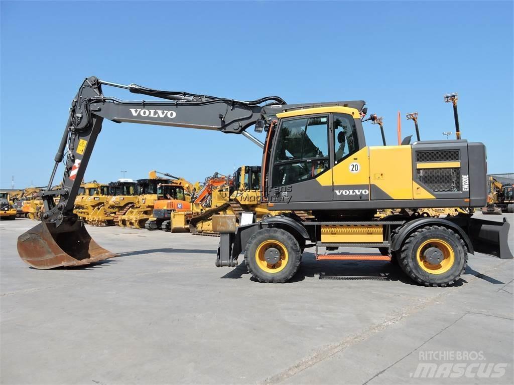 Volvo EW220E GERMAN Kolová rýpadla