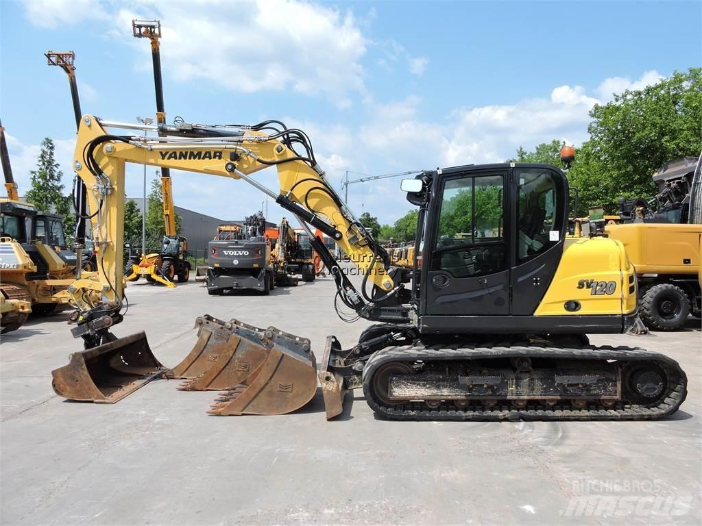 Yanmar SV120 Pásová rýpadla