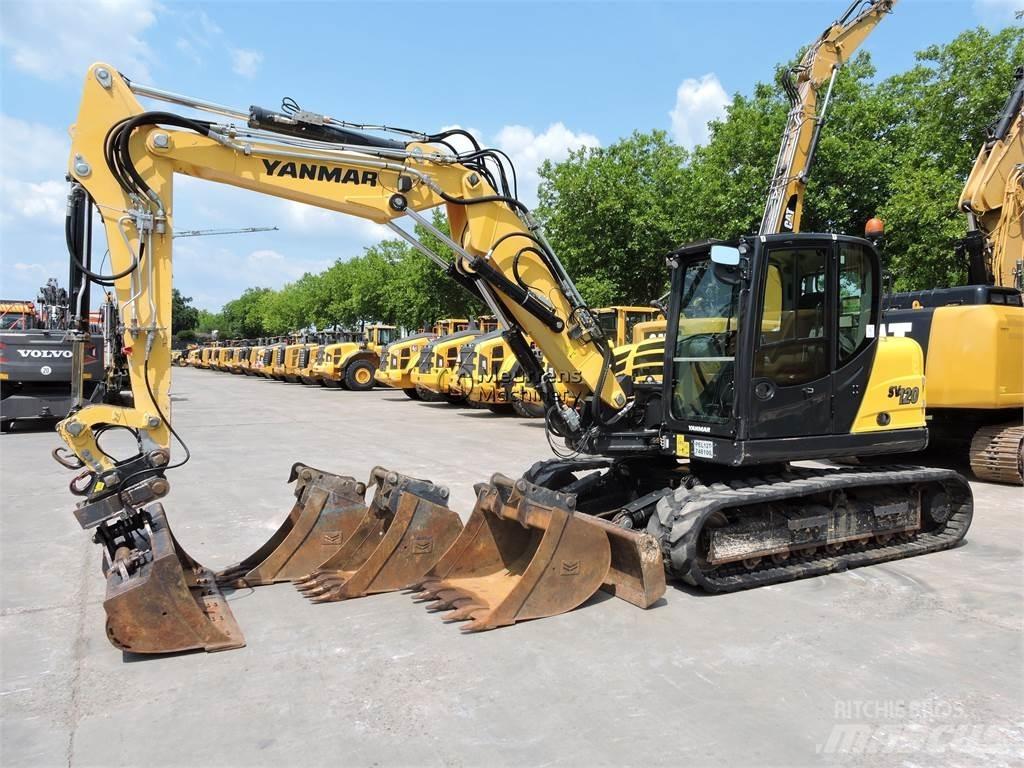 Yanmar SV120 Pásová rýpadla