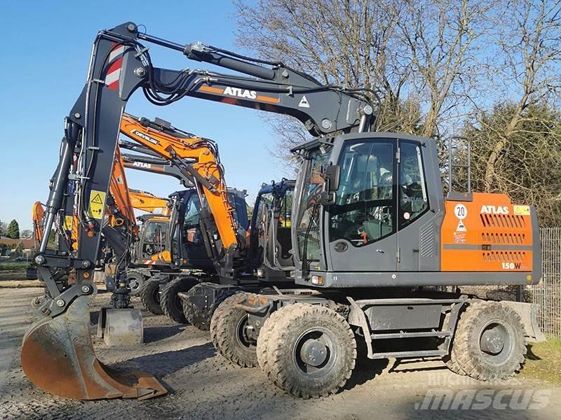 Atlas 150 W Kolová rýpadla