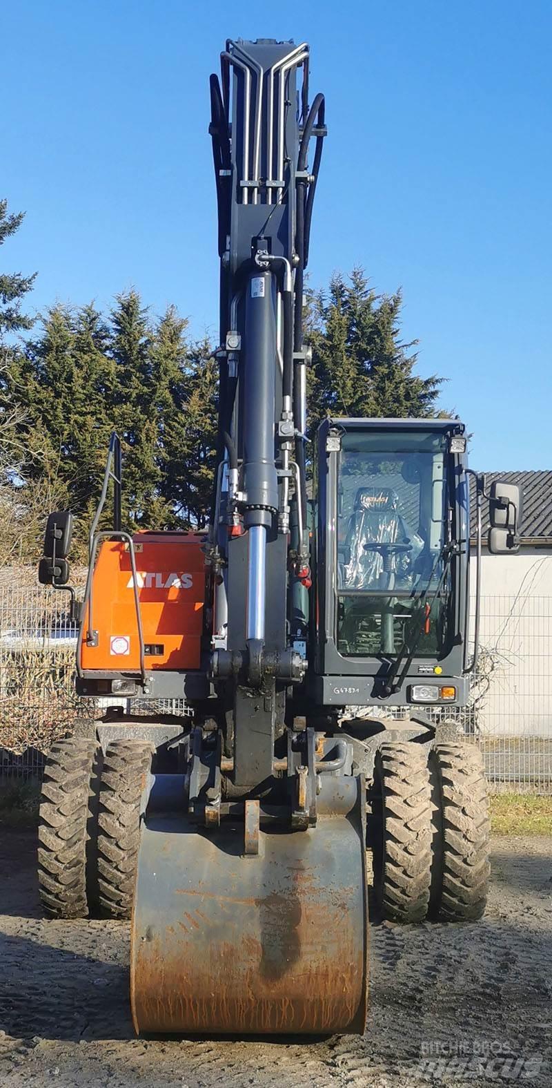 Atlas 150 W Kolová rýpadla