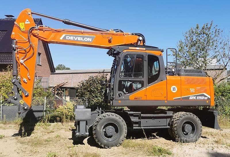 Develon DX 190 W-7 Kolová rýpadla