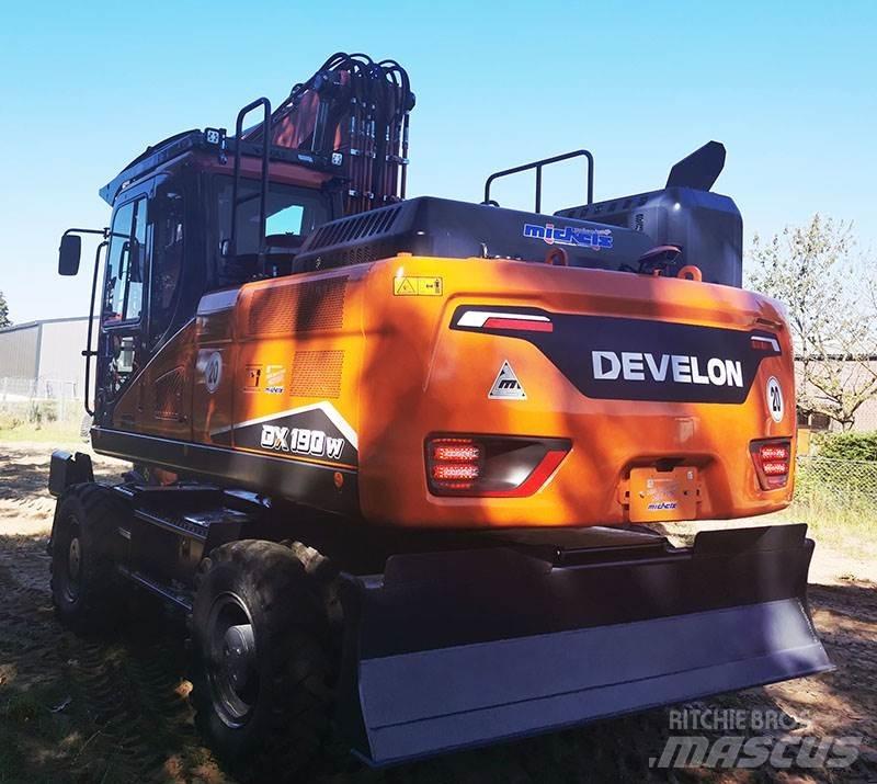 Develon DX 190 W-7 Kolová rýpadla