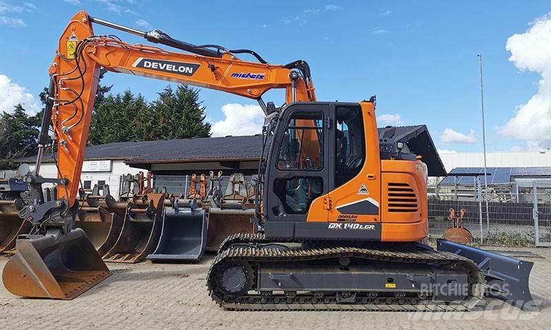 Doosan DX 140 LCR-7 Pásová rýpadla