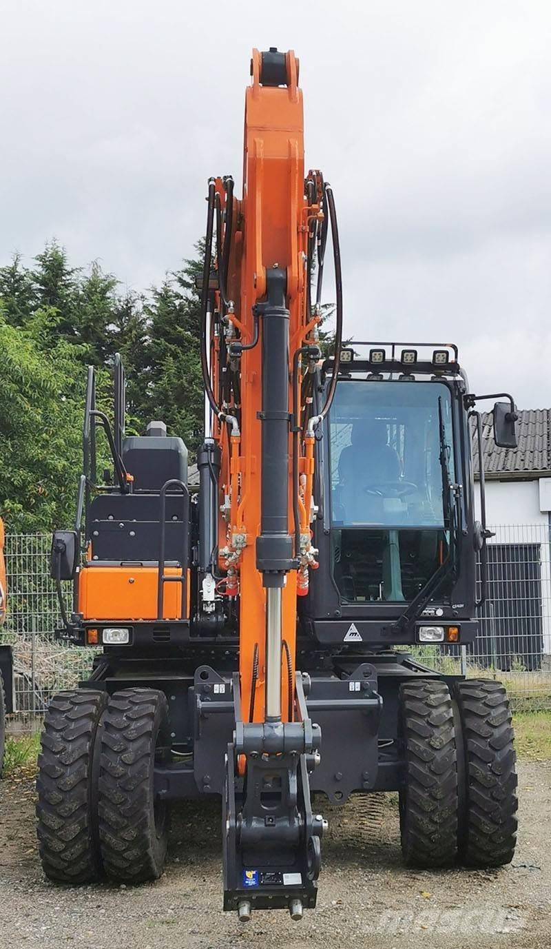 Doosan DX 160 W-7 Kolová rýpadla
