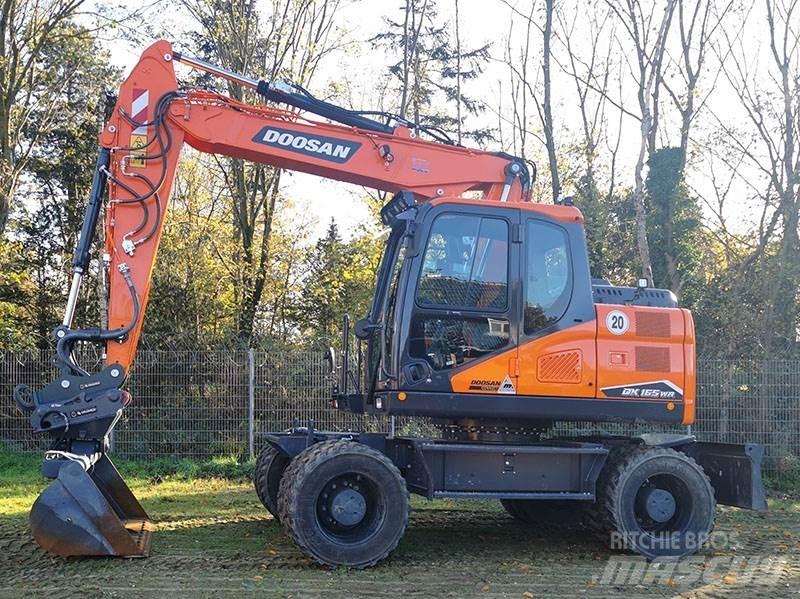 Doosan DX 165 WR-7 Kolová rýpadla