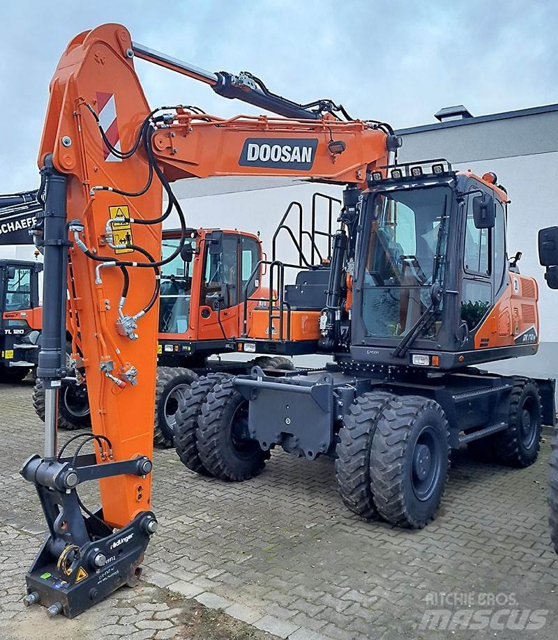 Doosan DX 170 W-7 Kolová rýpadla