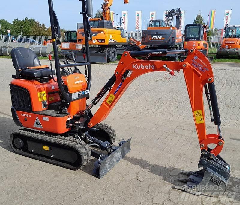 Kubota K 008-5 VHG Mini rýpadla < 7t