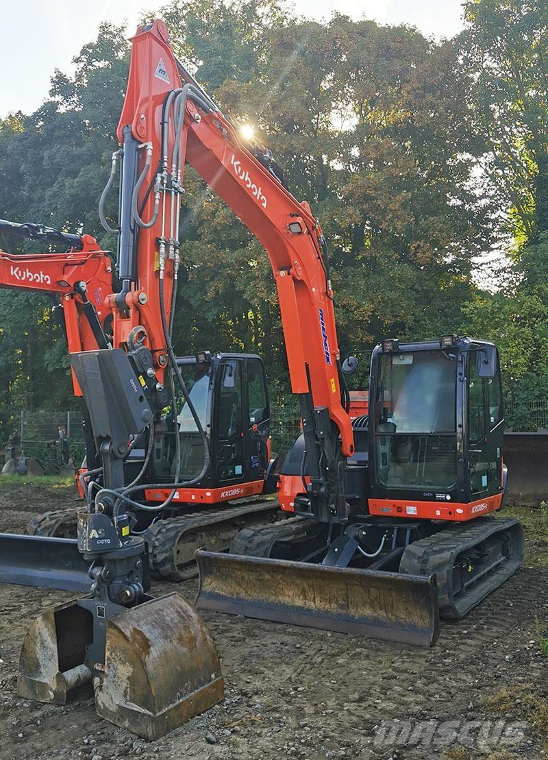 Kubota KX 085-5 GL Mini rýpadla < 7t