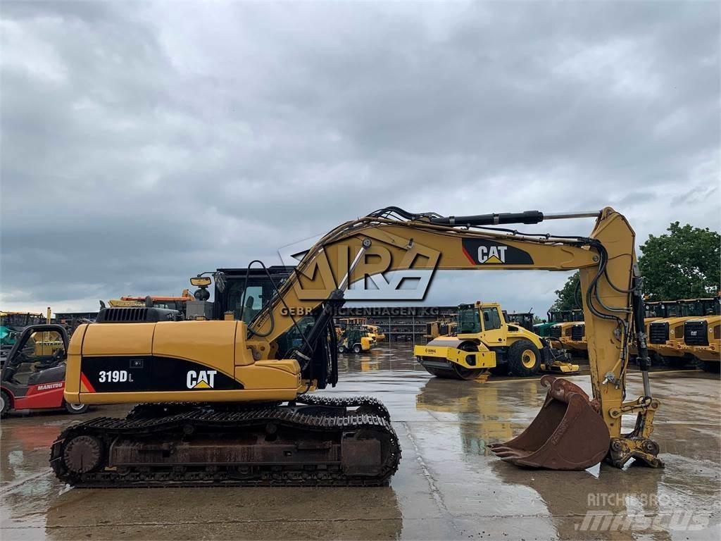 CAT 319D L Pásová rýpadla