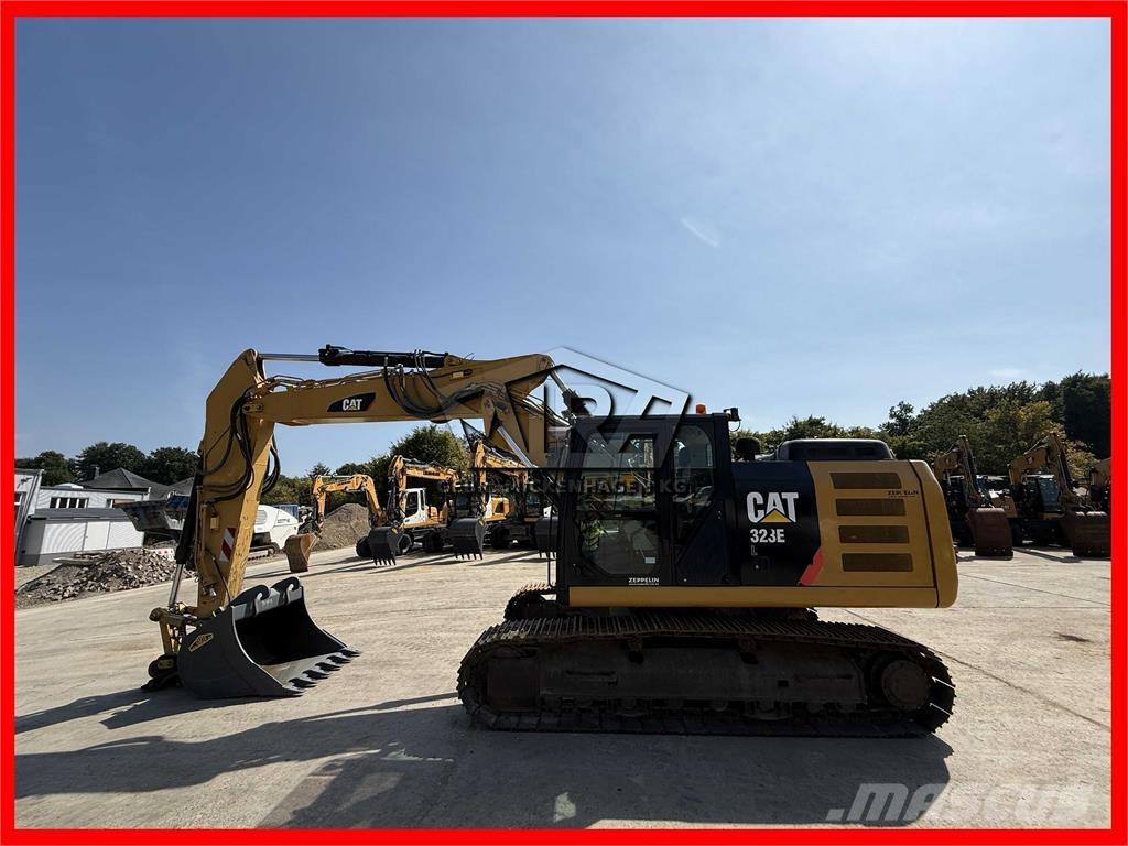 CAT 323 EL Pásová rýpadla