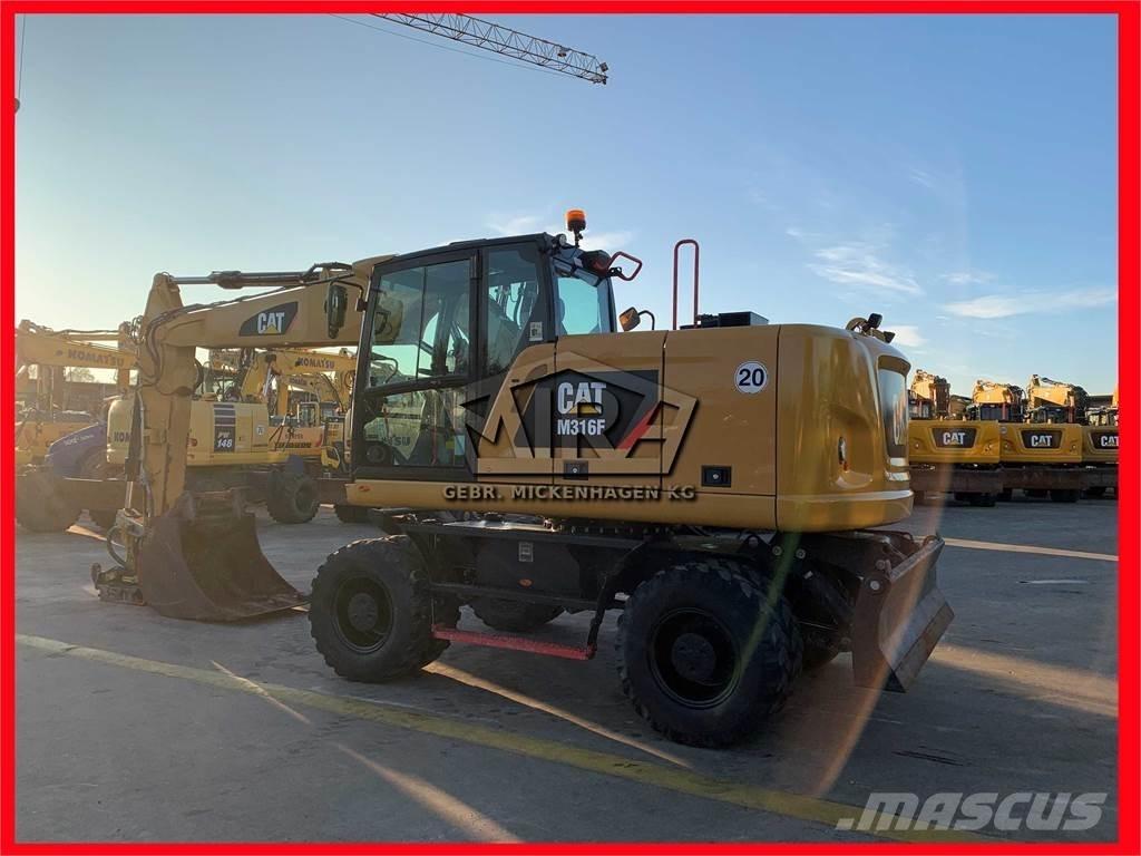 CAT M 316 F Kolová rýpadla
