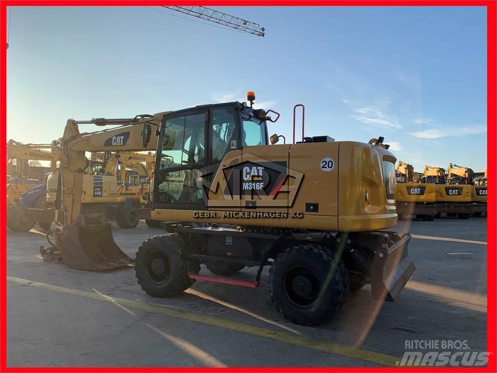 CAT M316 F Kolová rýpadla