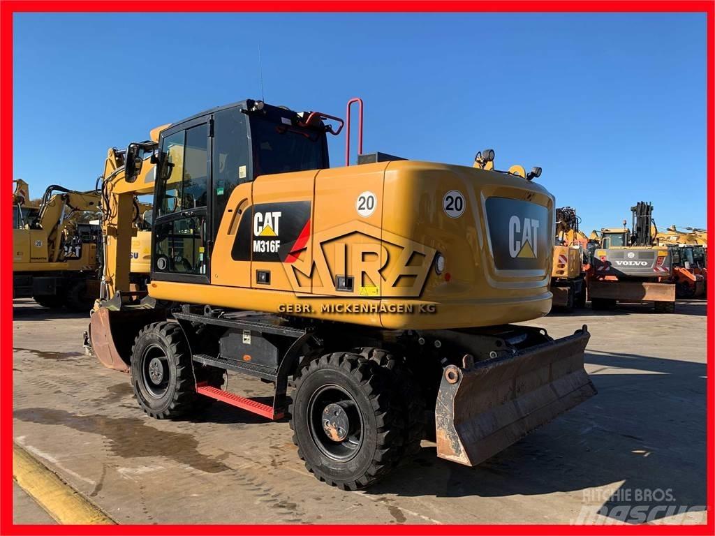 CAT M316 F Kolová rýpadla